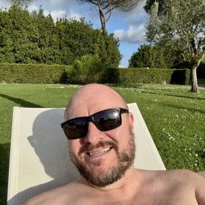 Sun soaking in Rome